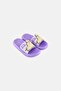 Toddlers Girl Slip On Slides, Light Purple - 2