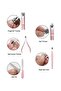 18-Piece Professional Pedicure And Manicure Tool Kit Rose Gold - 2