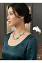 Amazonite & Pink Quartz & Moonstone & Sunstone Natural Stone Handmade Necklace - 2