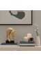 Decorative Book Holder with Cubit Horse Figurine - 5