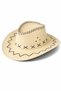 Western Cowboy Hat with Suede Look and Stitching Detail, Unisex Festival & Casual Style Hat - 3