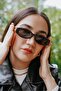 Gg Black Frame Black Glass Sunglasses