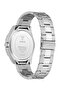 Mens Silver Tone Round Analog Watch - 3