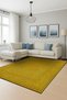 Mossogreen Tones Traditional Motifs Patterned Woven Base Vintage Decorative Carpet Mosso2199 - 2
