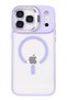 Matrixzn iPhone 17 Pro Max Cover with Remim Lens and Magsafe Stand (230757) - Lilac - 2