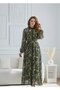 "Summer Ether" Patterned Chiffon Dress