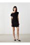 Boat Neck Dress - 2