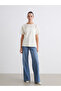 Crew Neck Embroidered Women's Blouse - 2