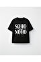 Soho Noho 100% Cotton Crew Neck Premium Tshirt for Girls