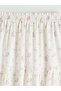 Nevavm Ruffled Floral Patterned Girls' Skirt with a Difference - 2