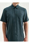 Timeless Clothing & Timeless Choices Standard Fit Short Sleeve Linen Look Men's Shirt - 3