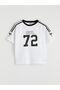 White Malibu Printed Girl's T-Shirt