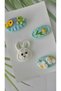Baby Hair Clips for Thin Hair Baby Antiallergic Elegance 4-Piece Organic Hair Clips for Babies (0-3 Years) - 3