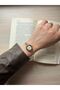 Retro Minimal Metal Strap Vintage Women’s Wristwatch Gold - 5