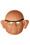 Realistic Old Man Mask – Plastic Horror Mask with Latex Look - 3