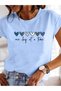 Women's T-Shirt T-Shirt New Printed - 2
