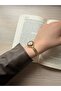 Retro Minimal Metal Strap Vintage Women’s Wristwatch Gold - 7
