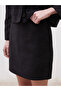 Timeless Clothing & Timeless Choices Slim Fit Suede Mini Skirt - 3