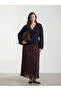 Elastic Waist Chiffon Skirt - 2