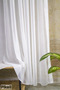 Fine Mesh Woven Tulle Curtain - 1X3 Dense Pleats - Professional Installation - Dobby - 3