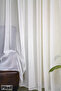 Fine Mesh Woven Tulle Curtain - 1X3 Dense Pleats - Professional Installation - Dobby - 6