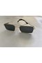 Black Gold Square Glasses - 4