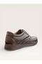 Men's Leather Brown Anatomical Daily Comfort Shoes M961 - 6