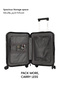 VerDex Cabin Size 20" Luggage – Premium Polycarbonate PC, 8 Wheels, Hard-Sided Trolley - 5
