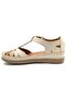 25033540 Women's Genuine Leather Closed-Front Anatomical Sole Daily Sandals - 8