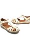 25033540 Women's Genuine Leather Closed-Front Anatomical Sole Daily Sandals - 3