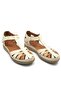25033540 Women's Genuine Leather Closed-Front Anatomical Sole Daily Sandals - 5