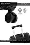Front Open Cabin Size 20" Luggage – Premium ABS, 8 Wheels, Hard-Sided Trolley - 5