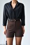 Women's Belted Mini Skirt Shorts & Bermuda - 3