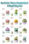 Panlos Micro Block Plant Series 1256 Flower Bouquet 263 Pieces Toy Building Set Ffp-1256 - 3