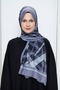 Line Pattern Bamboo Shawl