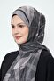 Line Pattern Bamboo Shawl - 3