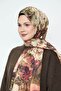 شال لينا بنمط باقة الزهور - 3
