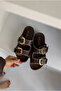 Women's Slippers Bitter Brown