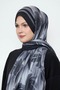شال من الخيزران بنمط زهور خطية - 3