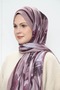 شال من الخيزران بنمط زهور خطية - 3