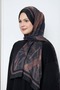 Line Pattern Bamboo Shawl - 2