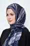 Line Pattern Bamboo Shawl - 3