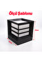 3 Pieces of Garden Wall Light with Mega Grill 60 cm Sconce Waterproof Modern Outdoor Lighting - 3