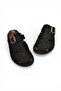 Y250506002 Black Suede Closed-Front Women's Slippers - 4