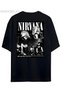 Pandorica's Nirvana Design Back Printed Unisex Cotton T-Shirt