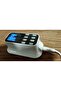 شاحن USB متعدد المنافذ سريع الشحن، موزع شحن بـ 8 منافذ مع شاشة LED، محول طاقة - 7
