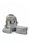 Relaxion 3-Piece Set with Accessories Children's Primary School Bag Backpack with Pen Holder and Lunch Bag 1940