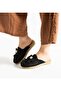 Closed Front Stone-Embellished Bow Tie Straw Knitted Women's Slippers - 2