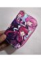 Owl Bag Doki Doki Literatüre Club Patterned Design Faux Leather Wallet
