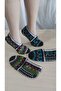 2 Pieces of Hand Knitted Five Needles/Handmade Booties/Dowry Booties/Knitting/Home Booties/Handmade